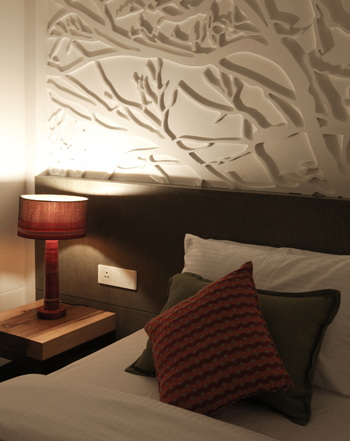 Kaav Safari Lodge: Deko am Bett