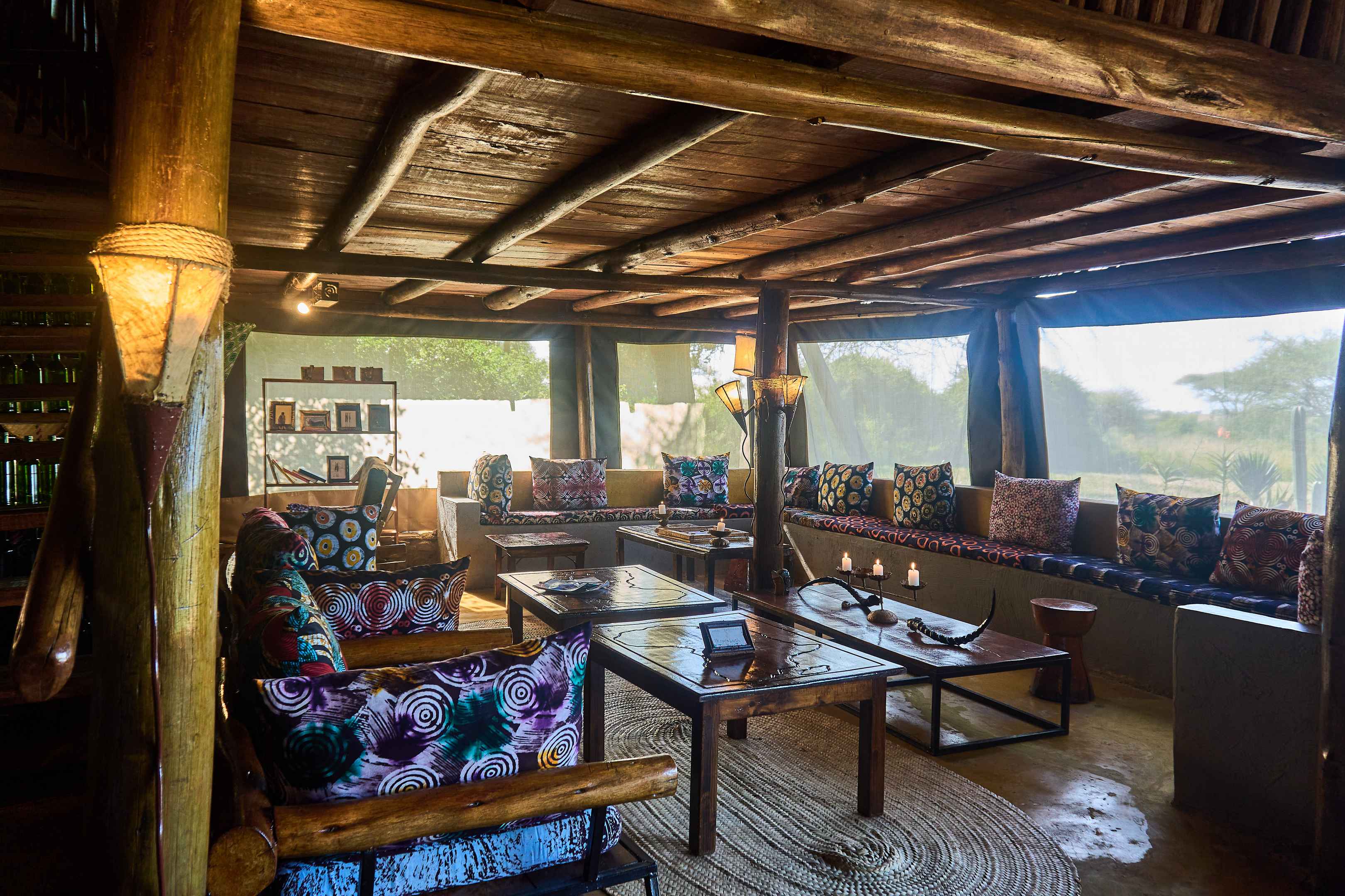 Ikoma Tented Camp: Gemütliche Lounge