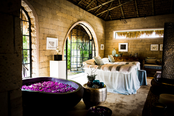 Segera Retreat: Blütenbad