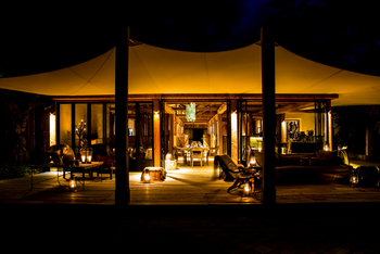 Segera Retreat: Zugang zum Restaurant