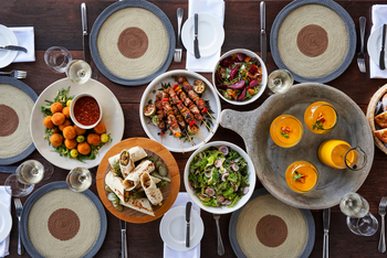 Singita Grumeti Küche: Lunch Spread