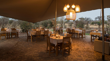 Tlouwana Camp Tlouwana Camp: Essbereich