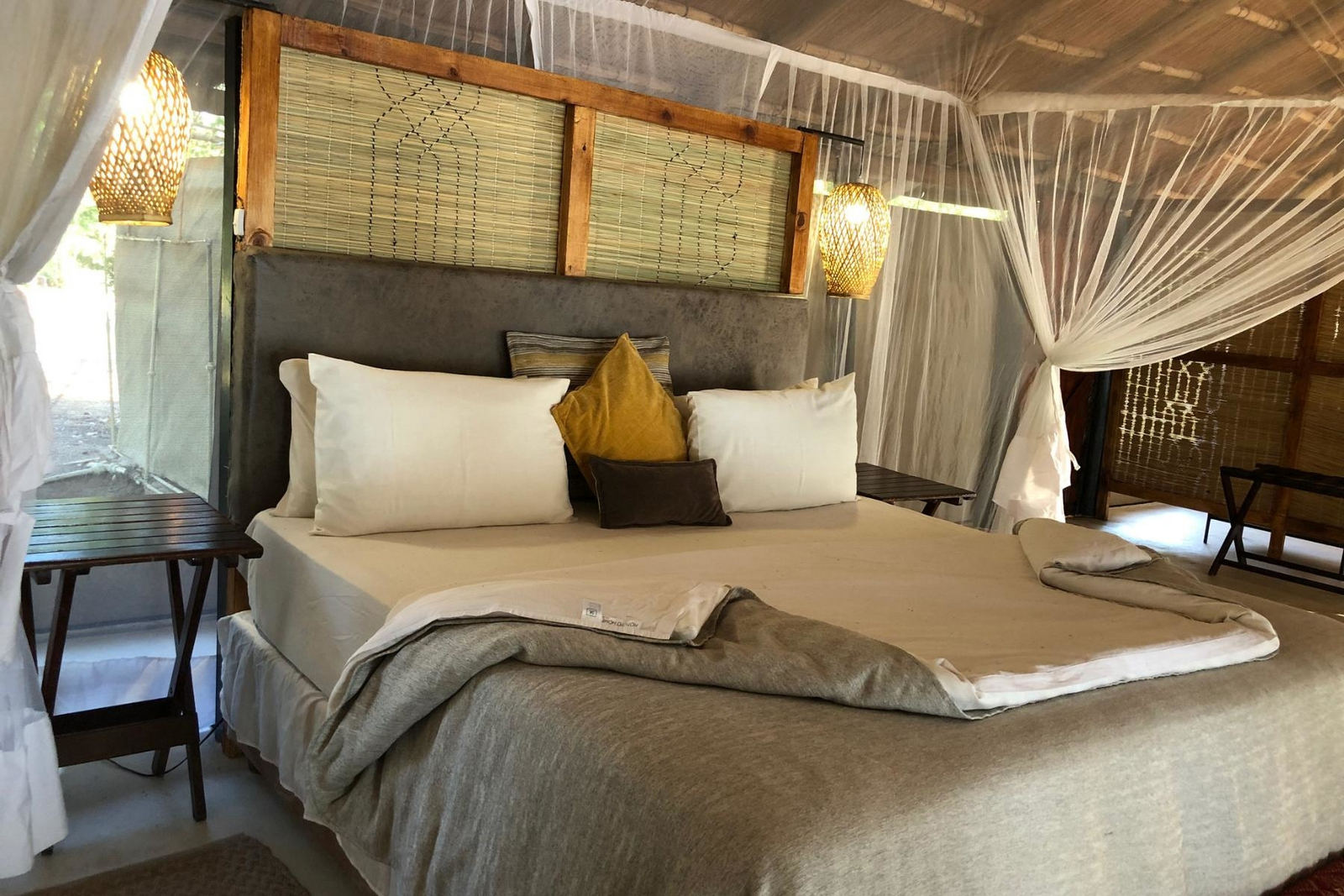 Vundu Camp Vundu Camp: Doppelbett