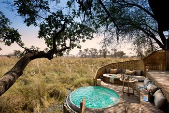 andBeyond Sandibe Okavango Safari Lodge: Private Plunge Pool