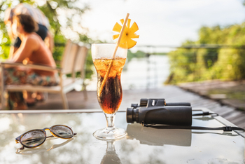 Chobe Safari Lodge: Sundowner Drink