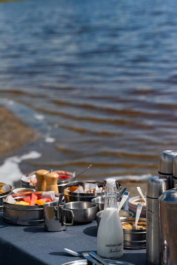 Dunia Camp: Kaffee und Tee