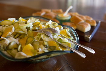 Elewana Elsa's Kopje: Frischer Salat