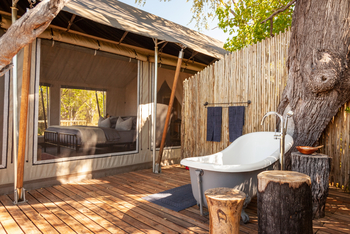 Machaba Camp: Outdoor-Wanne