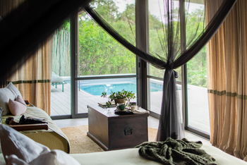 Saseka Tented Camp: Private Plunge Pool