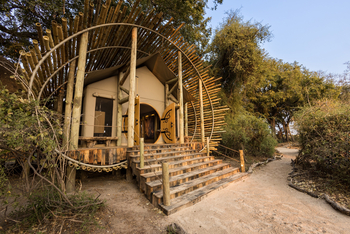 Sitatunga Private Island Suite: Eingang im Stil einer Reuse