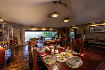 The Dhow Suite at Zarafa: Kueche