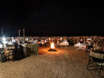 The Elegant Desert Camp: Dining
