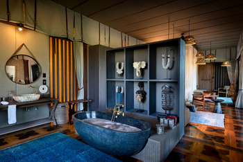 Atzaro Okavango Camp: Gästebad