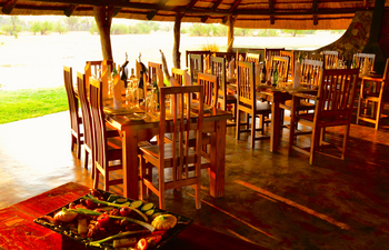 Bomani Tented Lodge Bomani Tented Lodge: Speisesaal