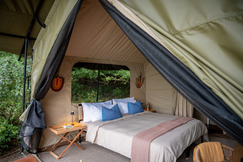 Chicari Camp: Offenes Gästezelt