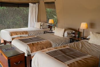 Encounter Mara Camp: Im Familienzelt