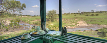 Encounter Mara Camp: Kaffee am Wasserloch