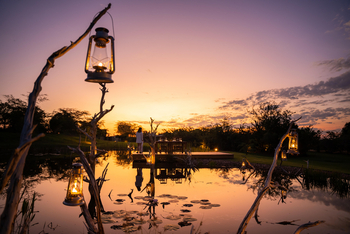 Fothergill Island: Romantisches Dinner am Teich