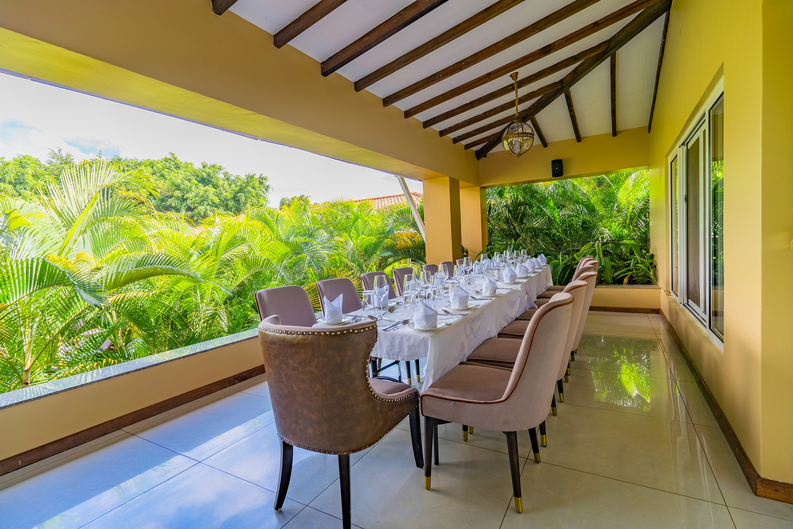 No. 5 Boutique Hotel No. 5 Boutique Hotel: Restaurantterrasse