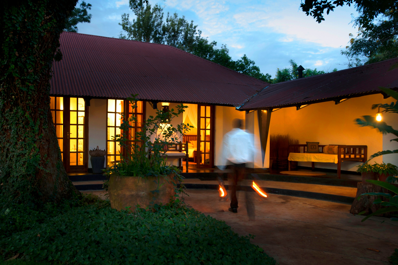 Plantation Lodge Plantation Lodge: Innenhof