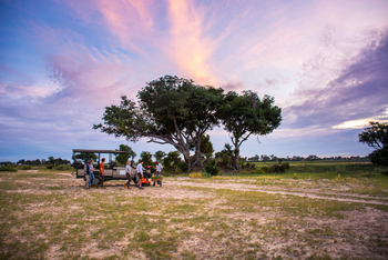 Pom Pom Camp: Sundowner-Stop