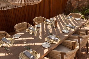 Singita Milele: Lunch im Halbschatten