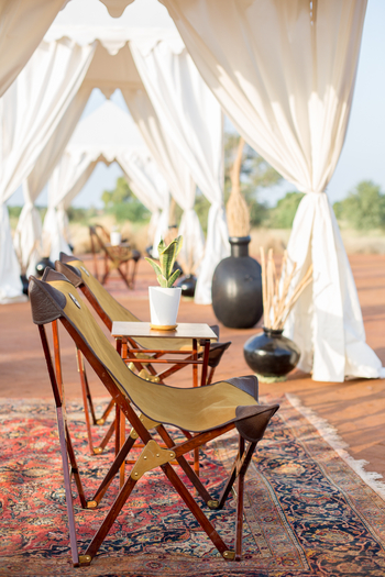 Sujan The Serai: Sitzgruppe am Croquet Spielplatz