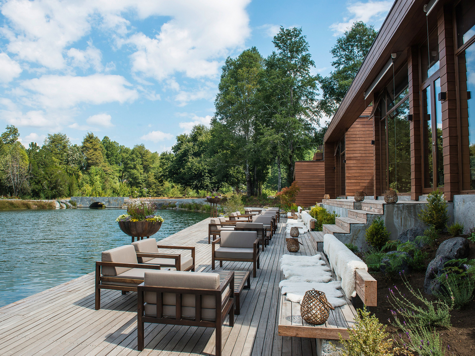 andBeyond Vira Vira Lodge andBeyond Vira Vira Lodge: Terrasse