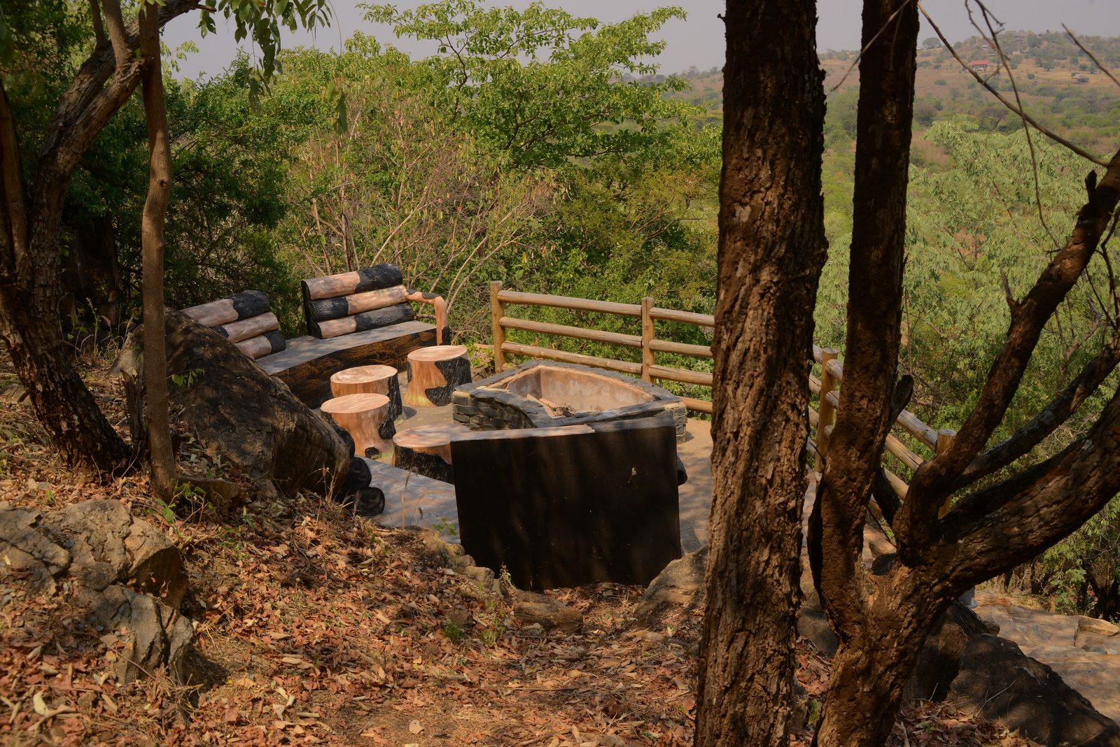 Adere Safari Lodge Adere Safari Lodge: Feuerplatz