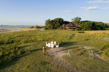 Chobe Savanna Lodge: Luftbild