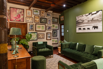 Gibb's Farm: Loungebereich