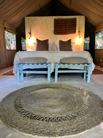 MmaTsebe Tented Camp: Bett
