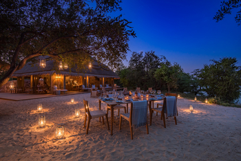 Mpala Jena Camp: Dinner unter Sternen