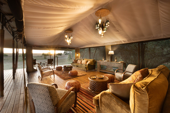 Saruni Wild: Blick aus der Lounge