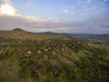 Serengeti Serena Safari Lodge: Luftbild