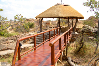 Tuli Safari Lodge Mashatu: Gazebo