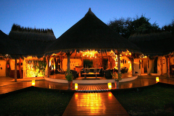 Camp Kwando: Lodge