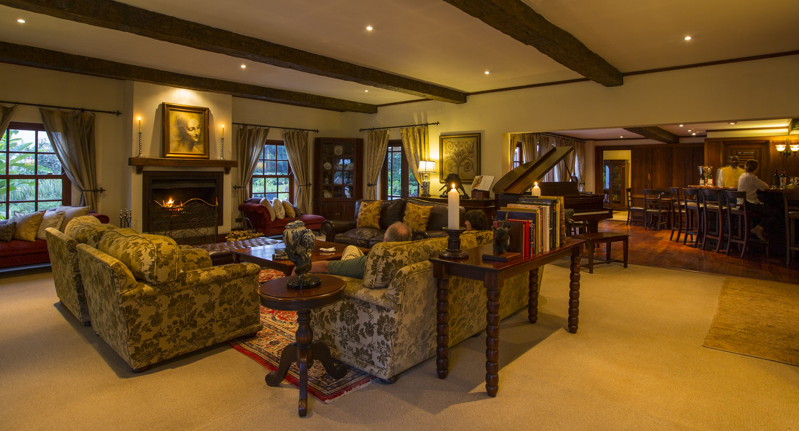 Elewana The Manor at Ngorongoro Elewana The Manor at Ngorongoro: Main Lounge