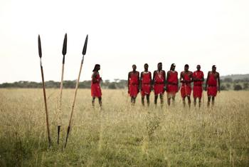 Klein's Camp: Sprung-Aufführung