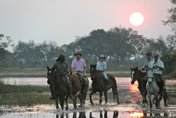 Kujwana Camp: Nachmittagsausritt