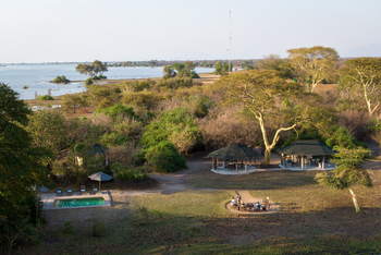 Kuthengo Camp: Zentralbereich