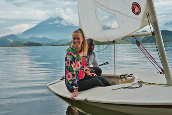 Mutanda Lake Resort: Segeln