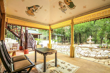 Syna Tiger Resort: Gujarat - Veranda