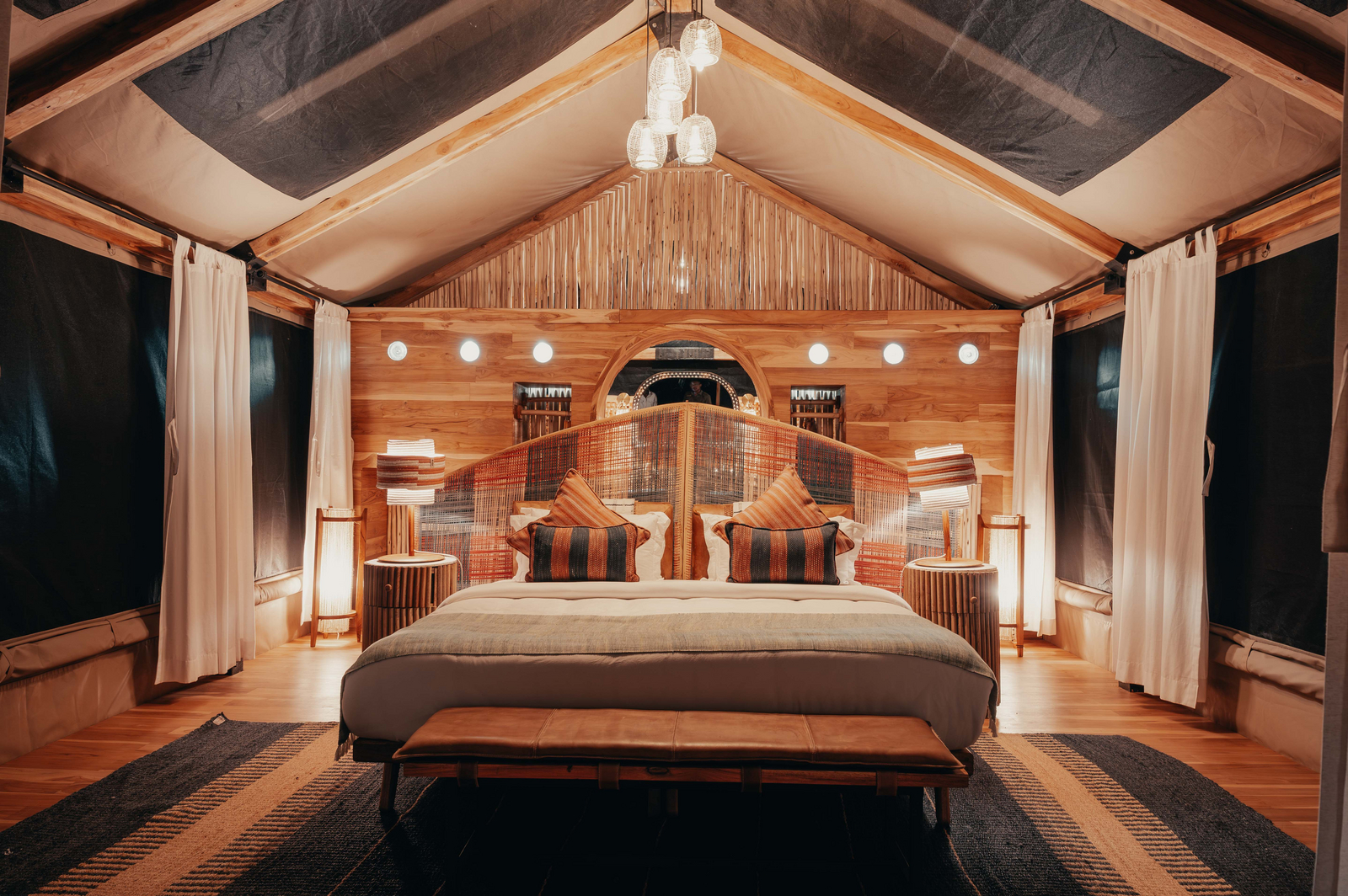 Wayo Manyara Green Camp Wayo Manyara Green Camp: Beleuchtetes Zelt