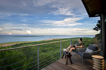 Bumi Hills Safari Lodge: Balkon