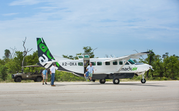 Gomoti Plains Camp: Flugtransfer
