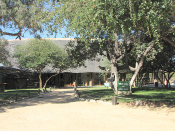 Khama Rhino Sanctuary Khama Rhino Sanctuary: Restaurant