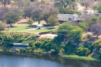 Leroo La Tau Lodge: Luftbild vom Observation Hide