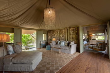 Mpala Jena Camp: Private Lounge