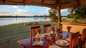 Nanzhila Lake Camp Nanzhila Lake Camp: Dinner